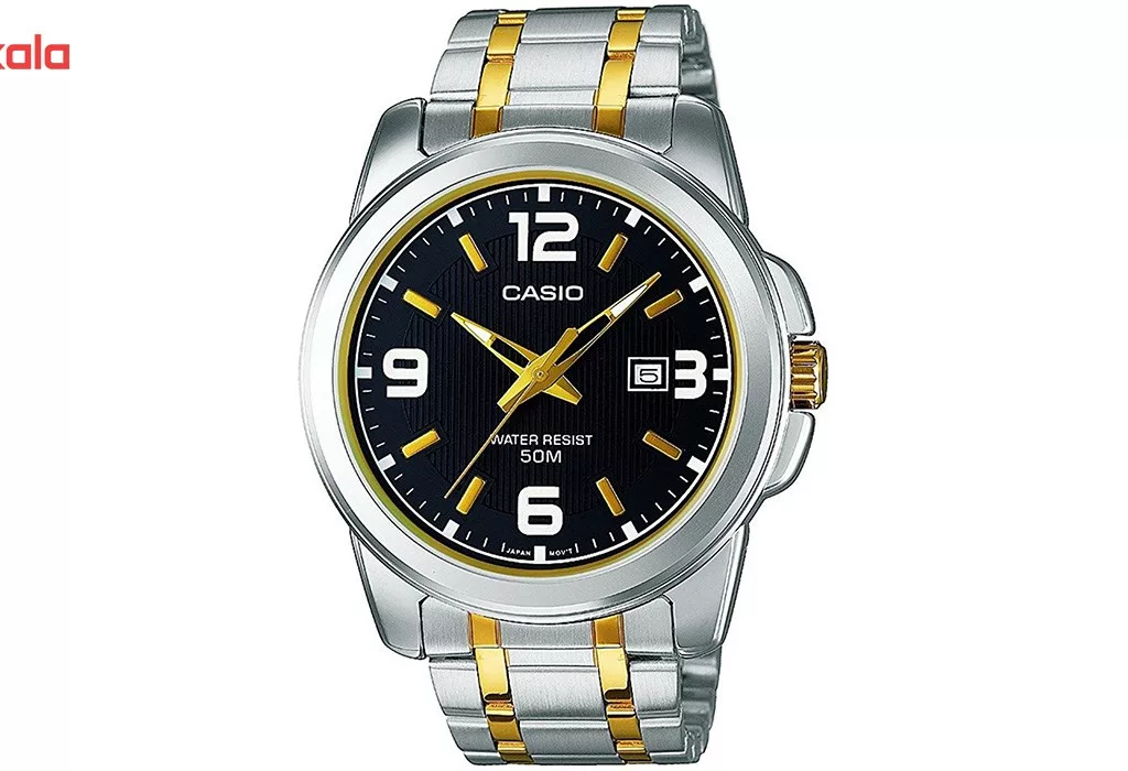 ساعت مچی عقربه ای مردانه کاسیو مدل MTP-1314SG-1AVDF