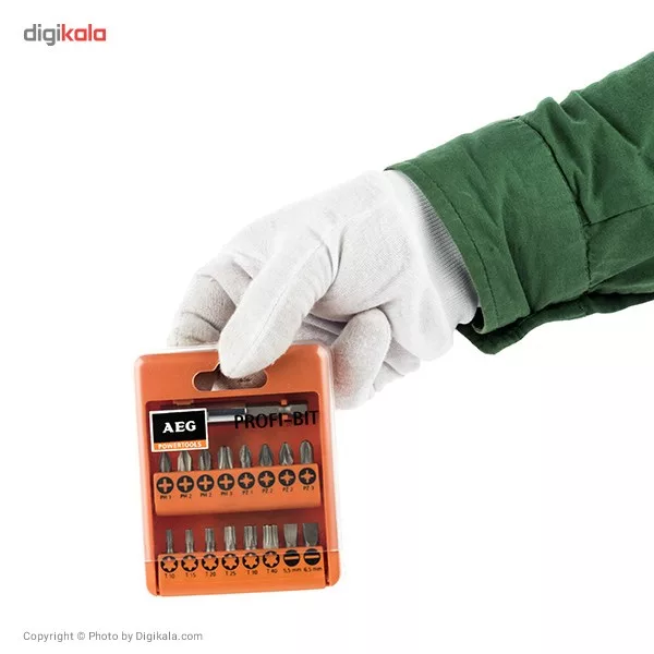 مجموعه 17 عددی سری پیچ گوشتی آاگ مدل 399495