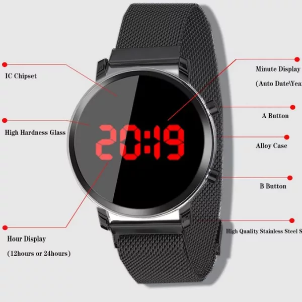 ساعت مچی دیجیتال مدل هوشمند کد 307sb