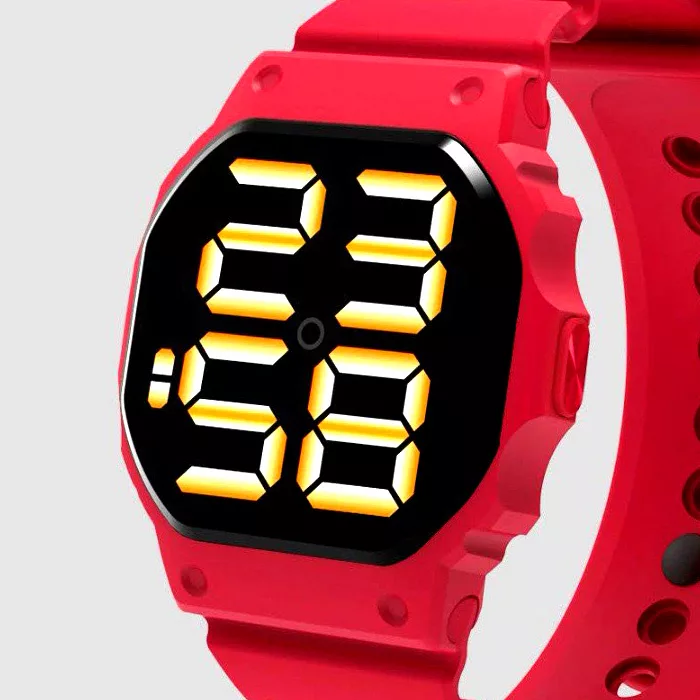 ساعت مچی دیجیتال مدل شب تاب کد 2020