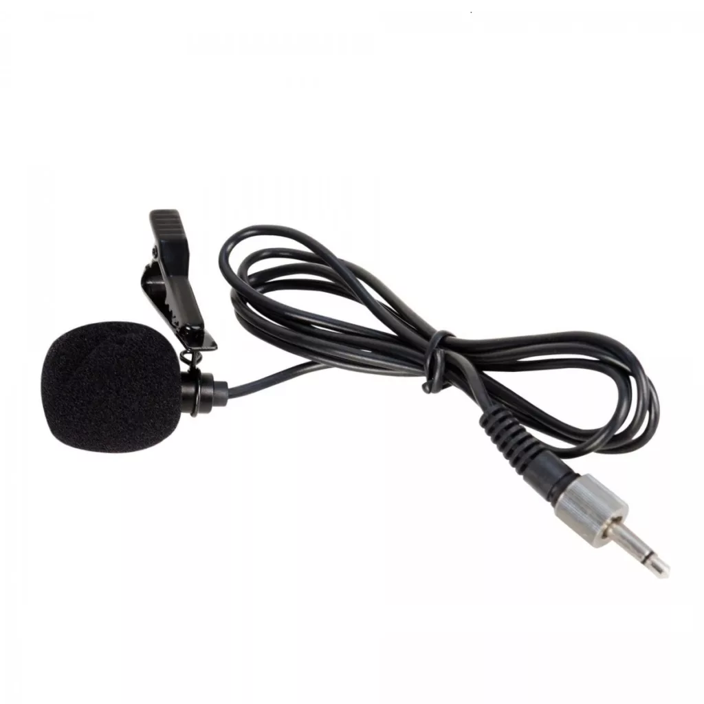 میکروفون یقه ای مدل Z-100U 9203 با درگاه‌ اتصال جک 3.5 میلی‌متری