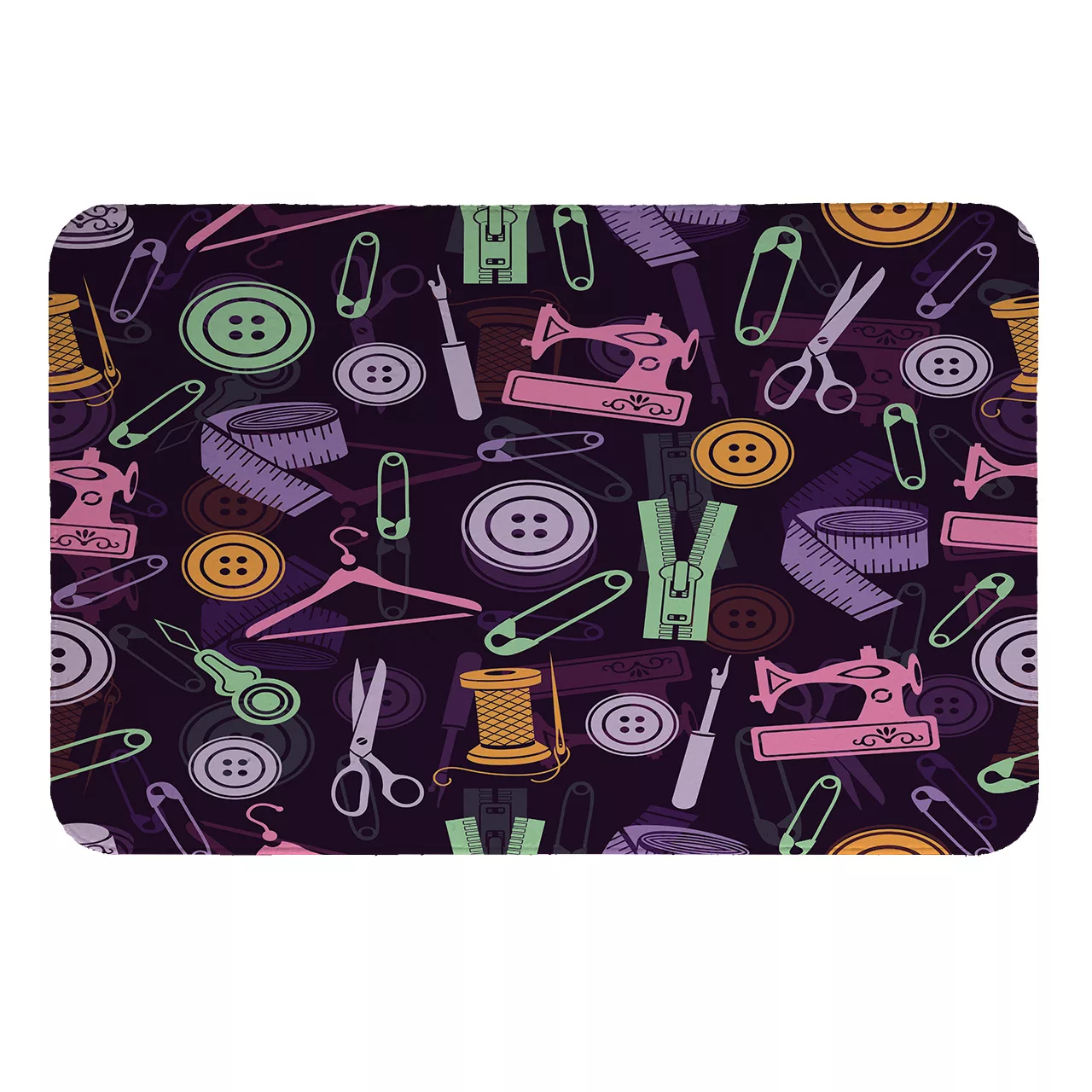 پادری  طرح ابزار خیاطی کد 9030 سایز 50 × 70 سانتی متر