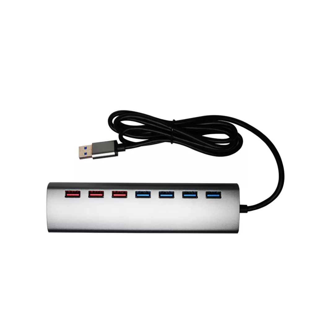 هاب 7 پورت USB3.0 کی نت مدل K-HUAMH117