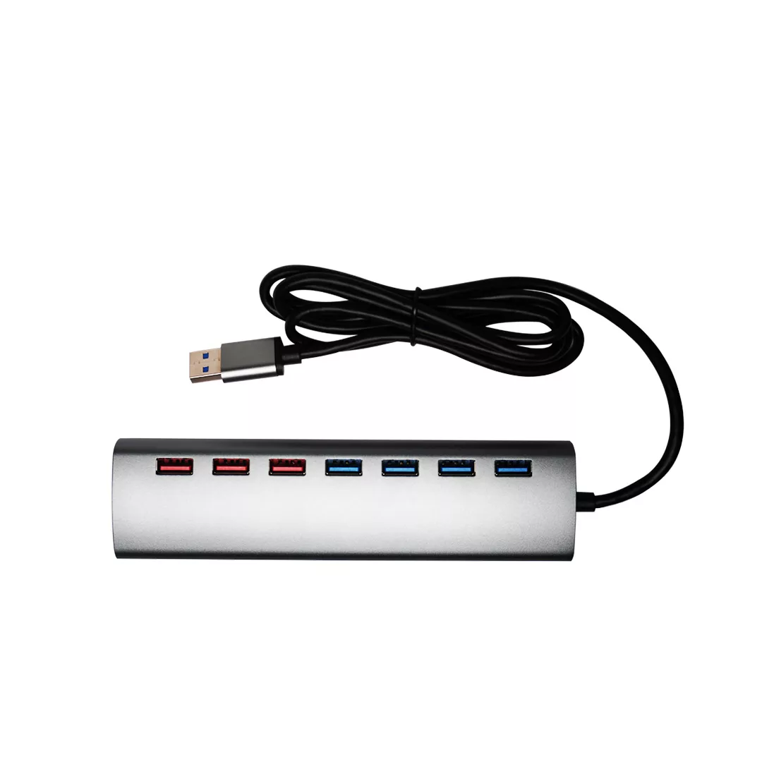 هاب 7 پورت USB3.0 کی نت مدل K-HUAMH117