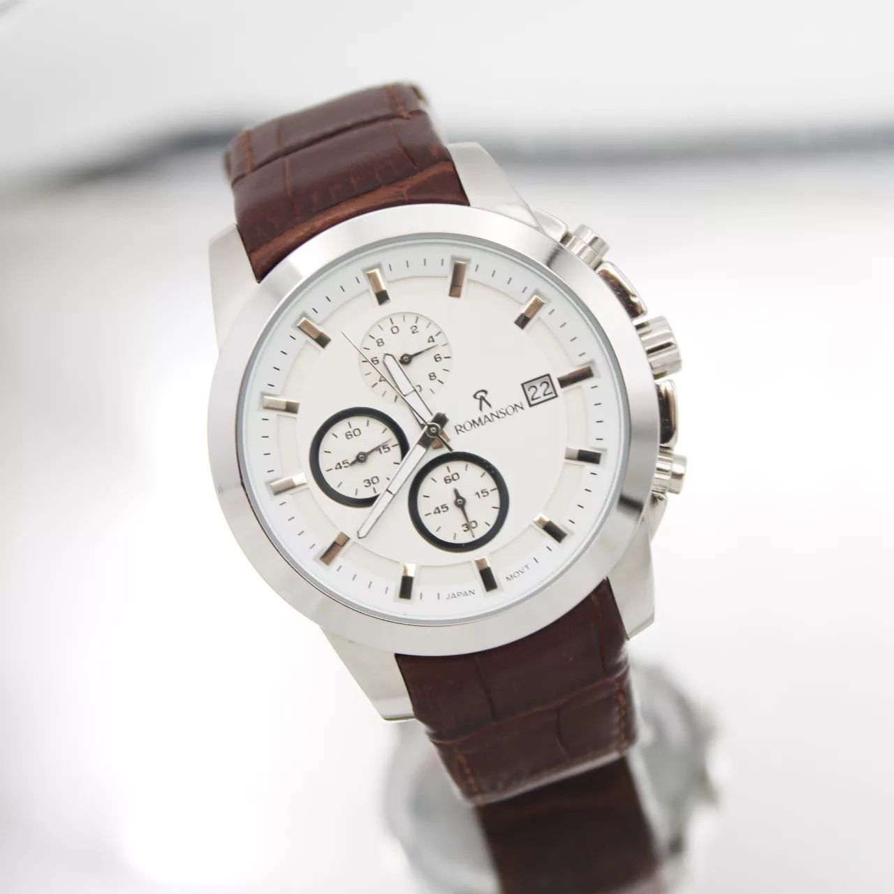ساعت مچی عقربهای کوارتز مردانه رومانسون مدل 2137