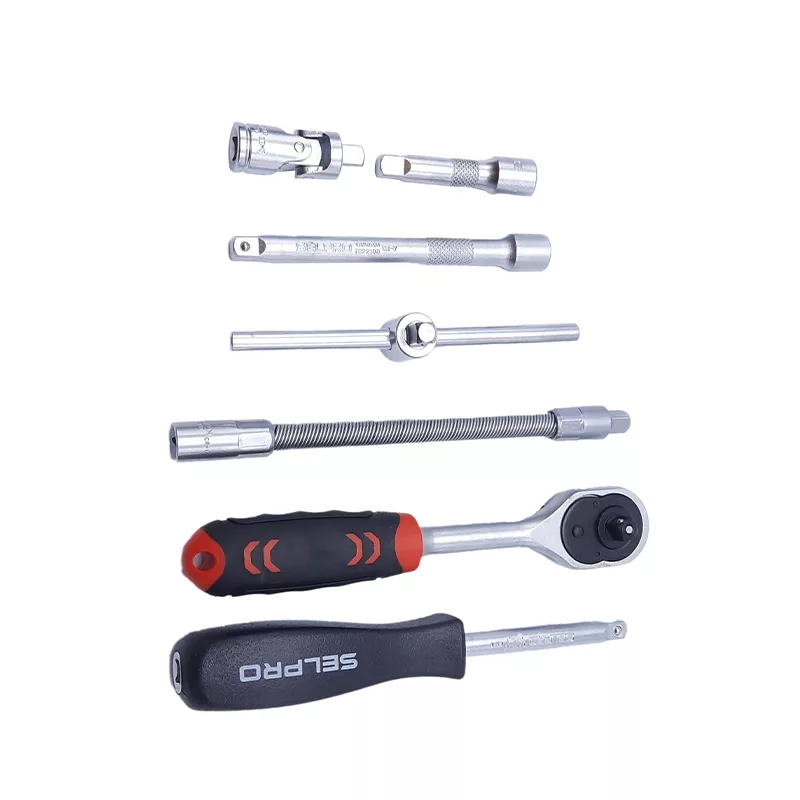 آچار و سری بکس و پیچ گوشتی سل پرو مدل 72546 مجموعه 46 عددی