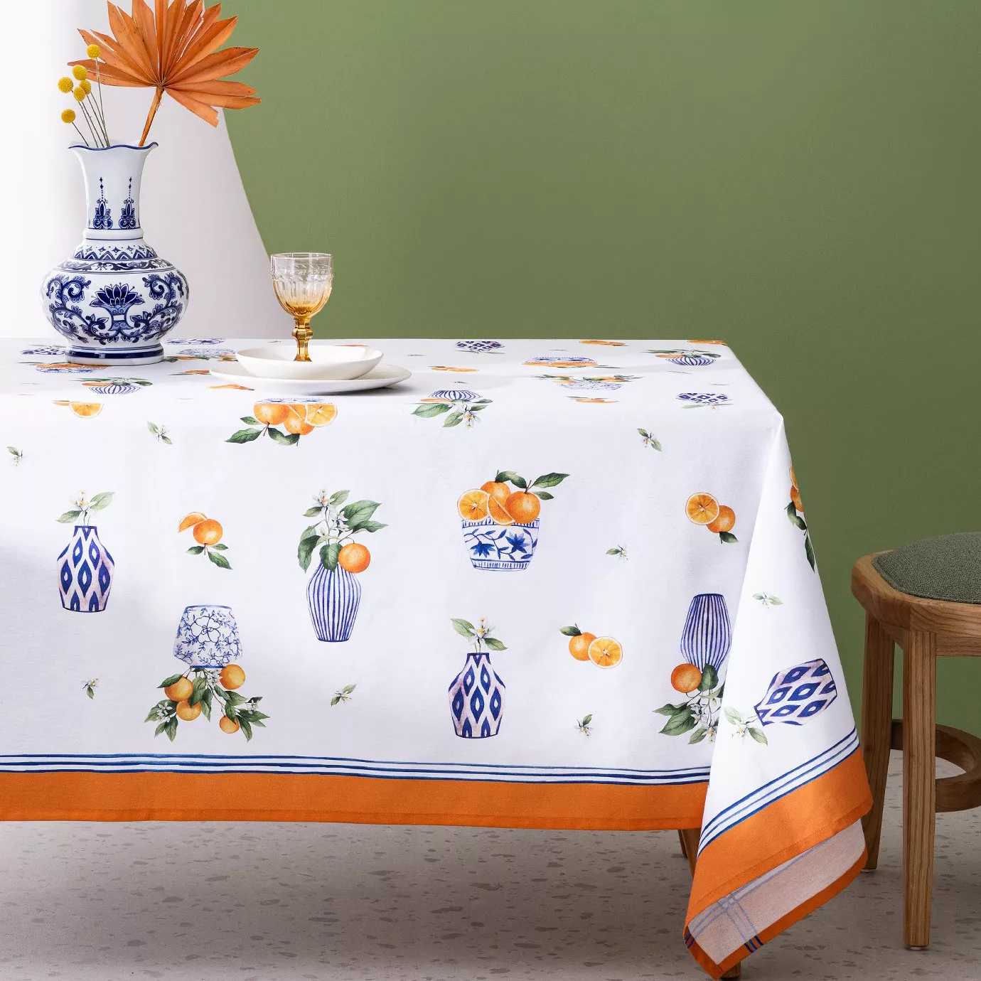 سفره شش نفره مادام کوکو مدل Rhone سایز 150*200 سانتی متر