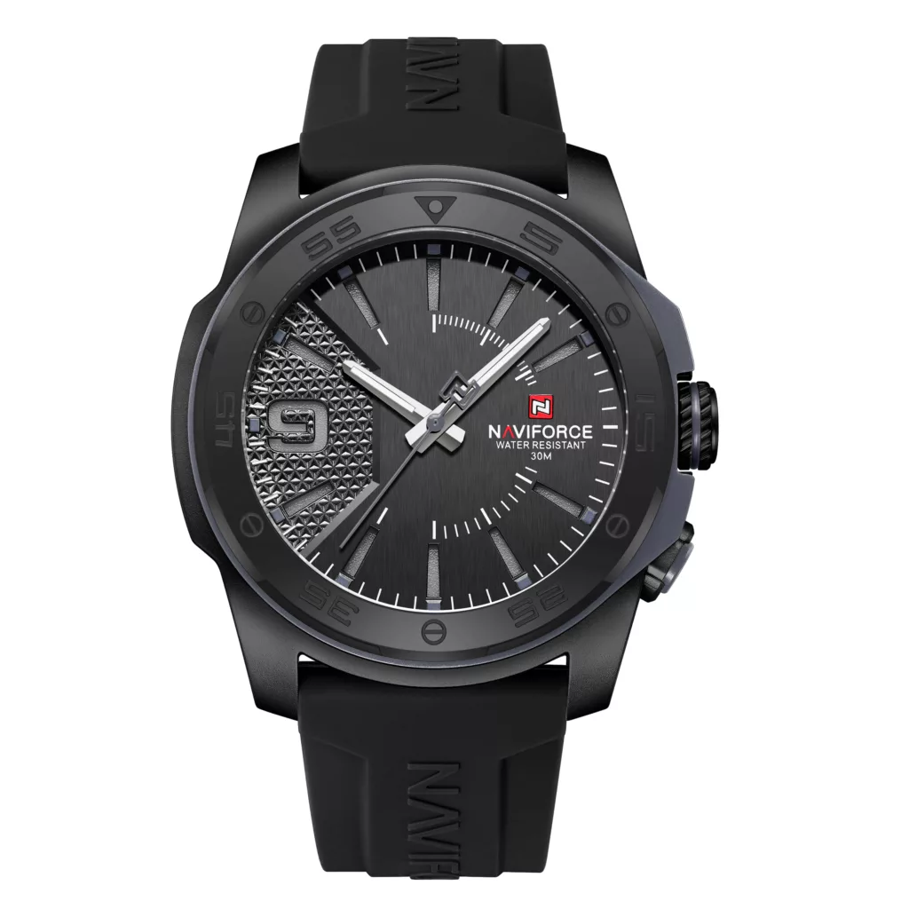 ساعت مچی عقربه‌ای مردانه  کوارتز نیوی فورس مدل Naviforce nf7112