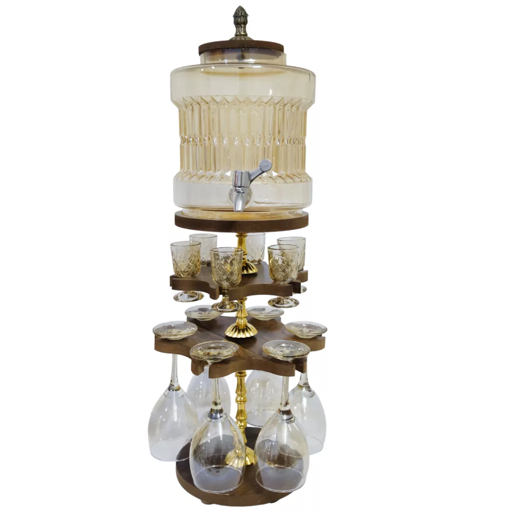 کلمن مدل میزبان کد 1026 ظرفیت 4 لیتر به همراه لیوان