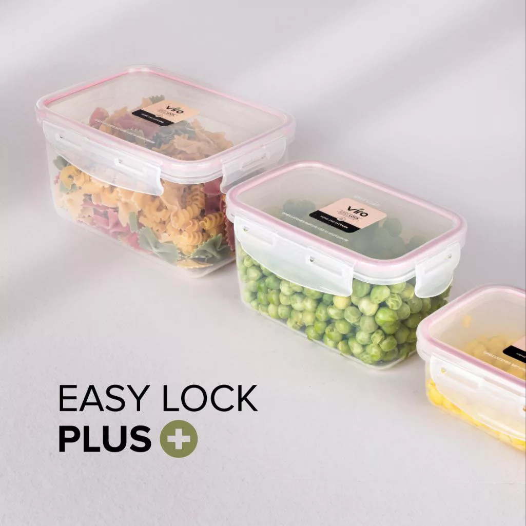 ظرف نگهدارنده ویرو پلاستیک مدل ایزی لاک 204