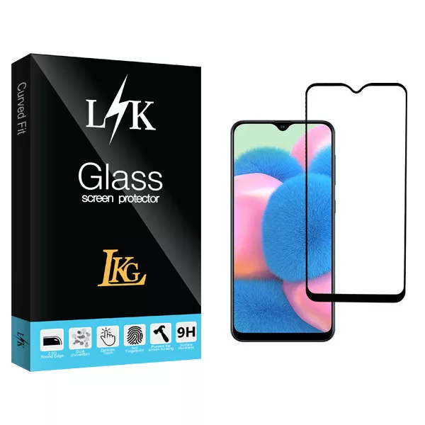 محافظ صفحه نمایش ال کا جی مدل LK Glass مناسب برای گوشی موبایل سامسونگ Galaxy A30s