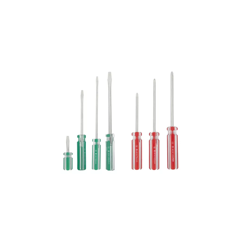 پیچ گوشتی مدل IRN بسته 7 عددی