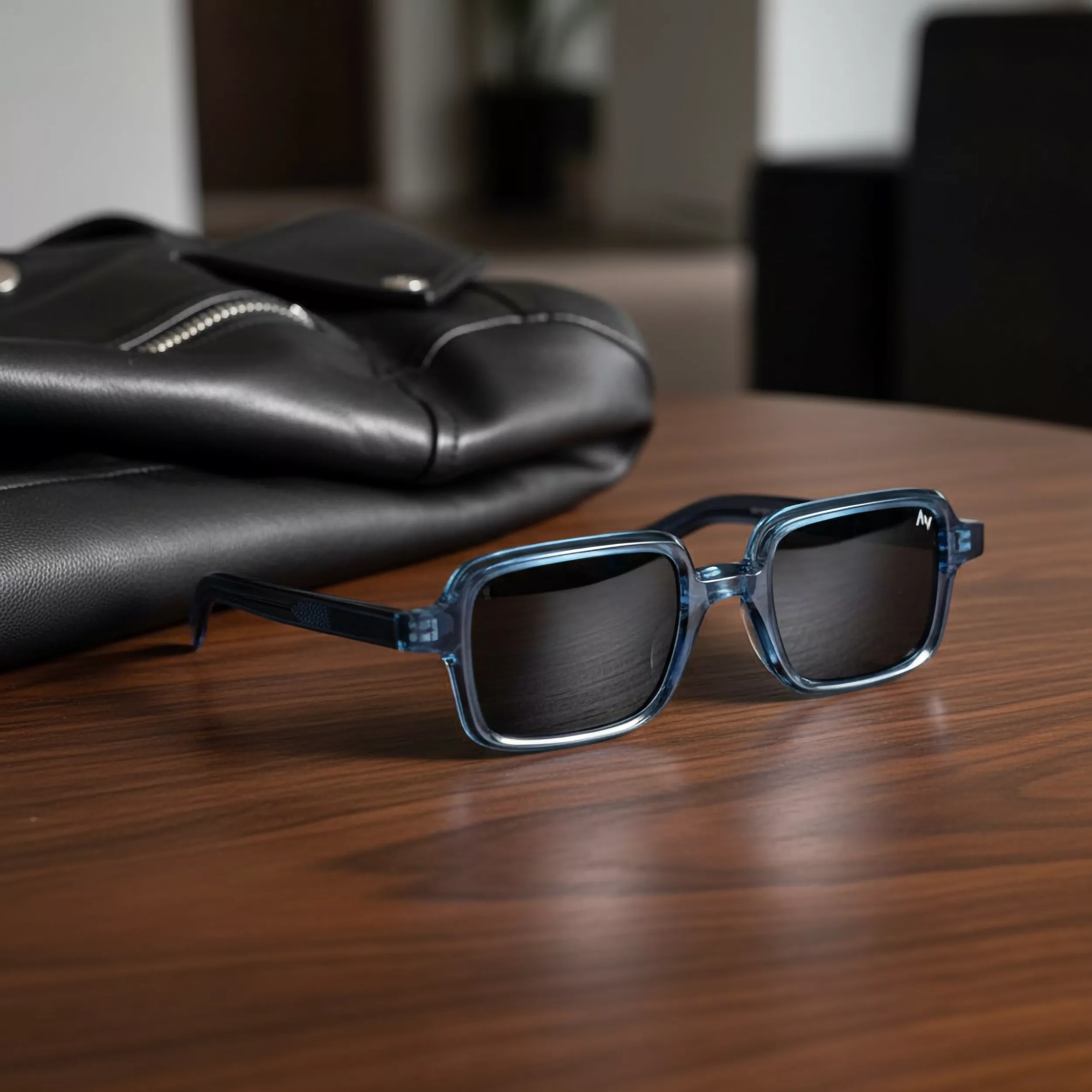 عینک آفتابی مستطیلی آلبرت وگ مدل S32130-C3 Acetate Avantgarde Visionary