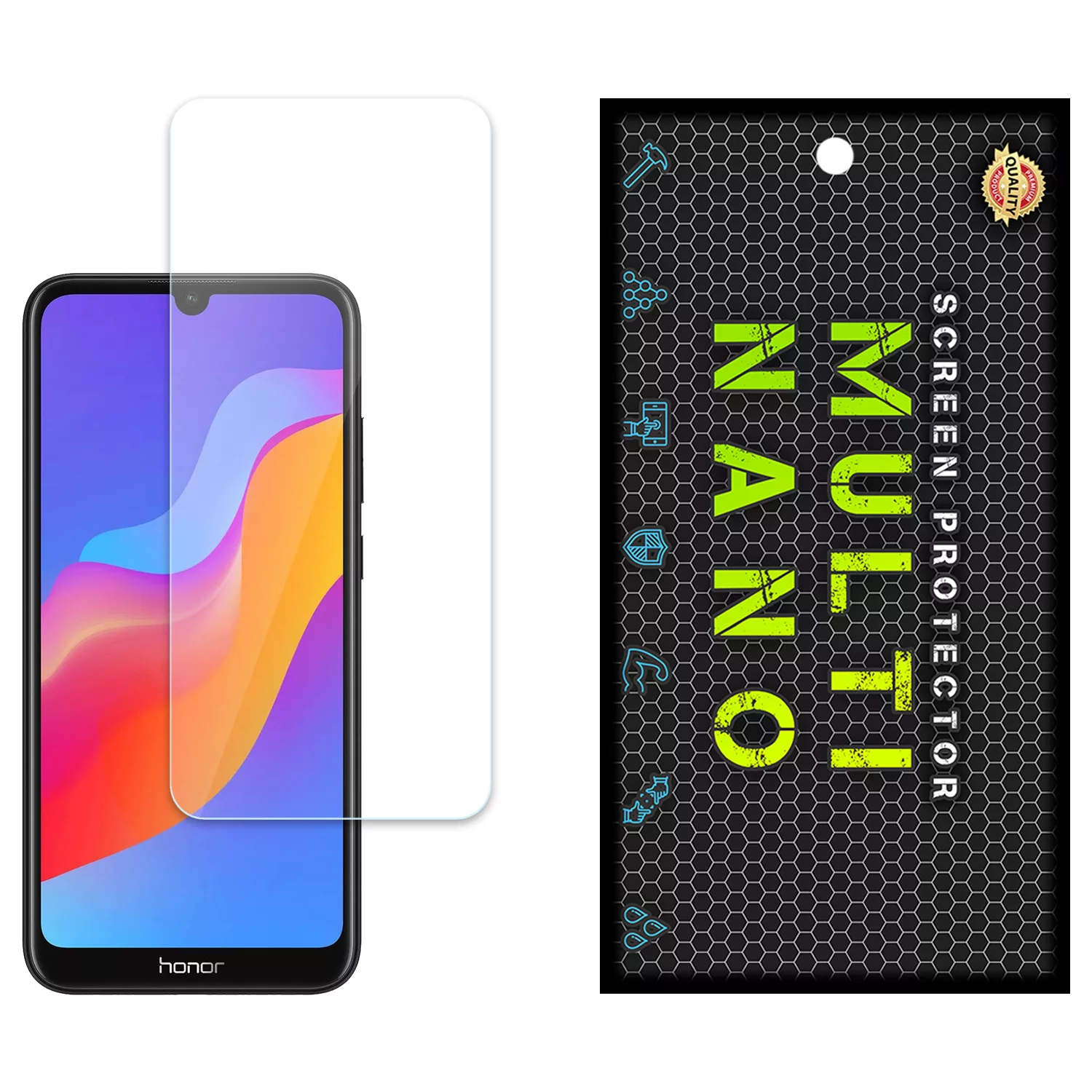 محافظ صفحه نمایش مولتی نانو مدل X-S1N مناسب برای گوشی موبایل آنر 8A