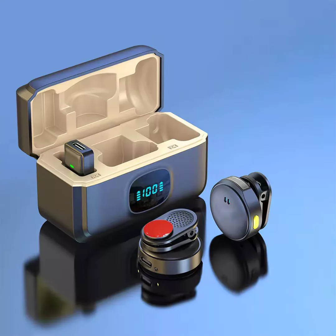 میکروفن یقه ای تی اف مدل T2 با درگاه اتصال تایپ سی