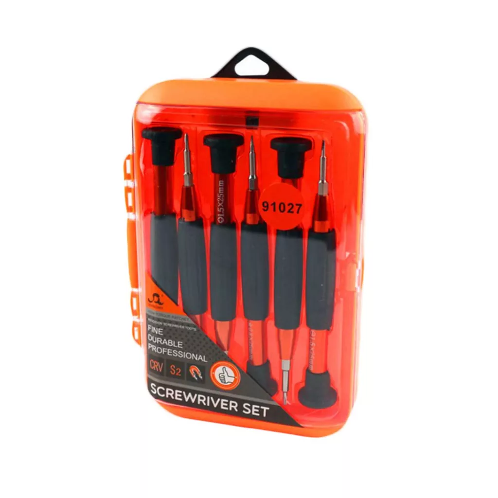 مجموعه 6 عددی پیچ گوشتی موبایلی اس تو مدل 91027