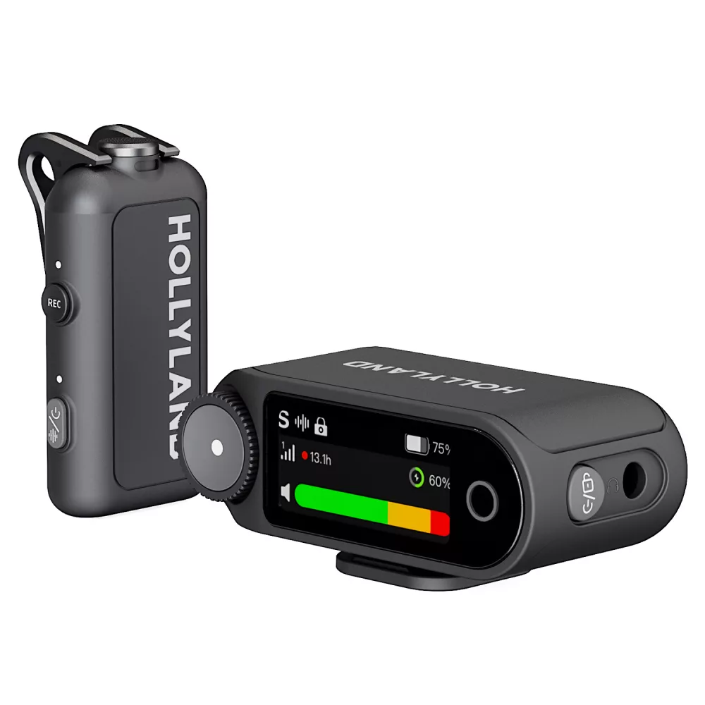 ست میکروفن بی سیم هالی لند مدل 4 کاربره بی سیم LARK MAX 2 Combo با درگاه اتصال تایپ سی ، لایتنیگ ، جک 3.5