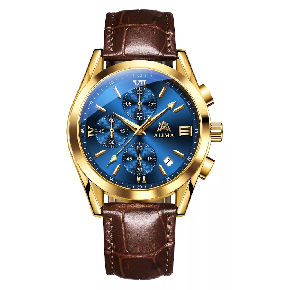 ساعت مچی عقربه‌ای کوارتز مردانه آلیما مدل 3562C