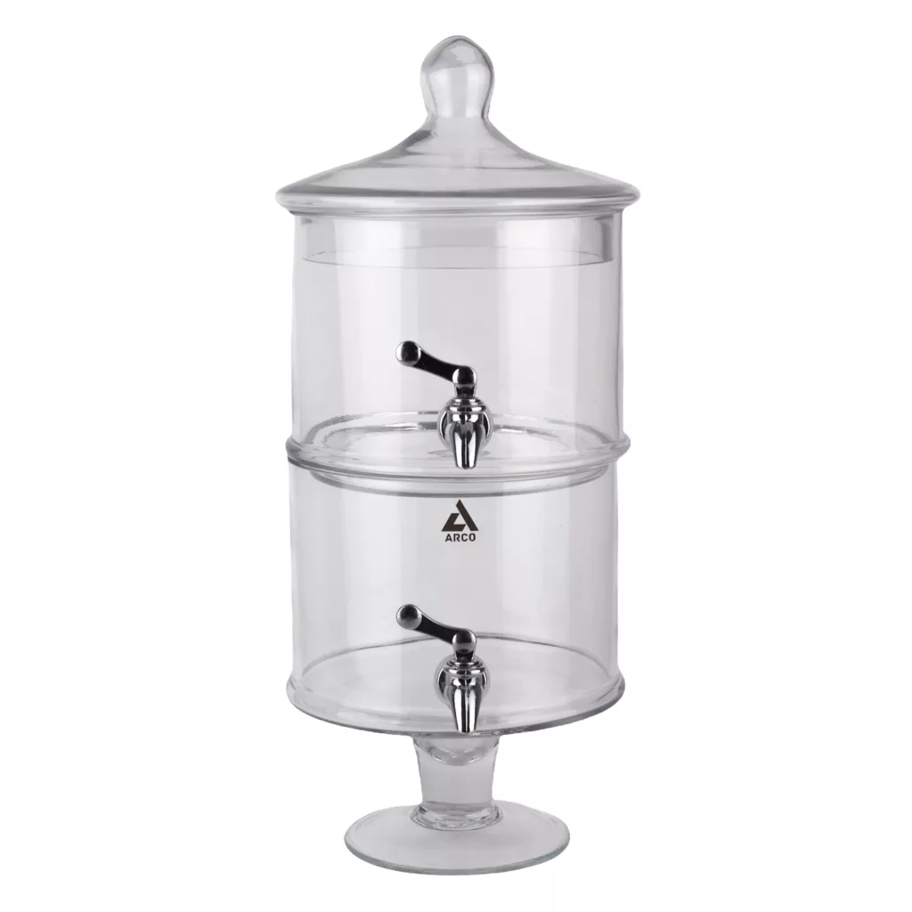 کلمن مدل 2 طبقه بشکه ای کد 9023 گنجایش 9 لیتر