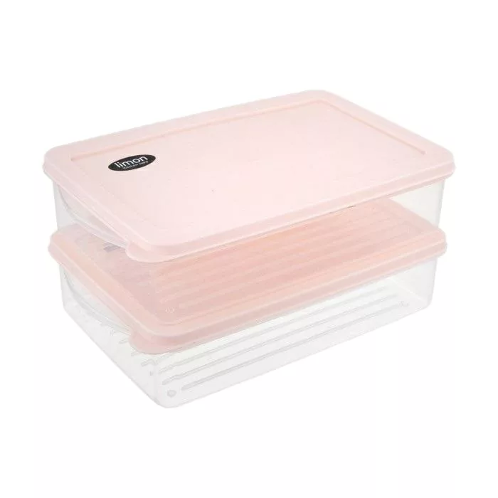 ظرف نگهدارنده لیمون مدل نسترن کد 970 بسته 2 عددی