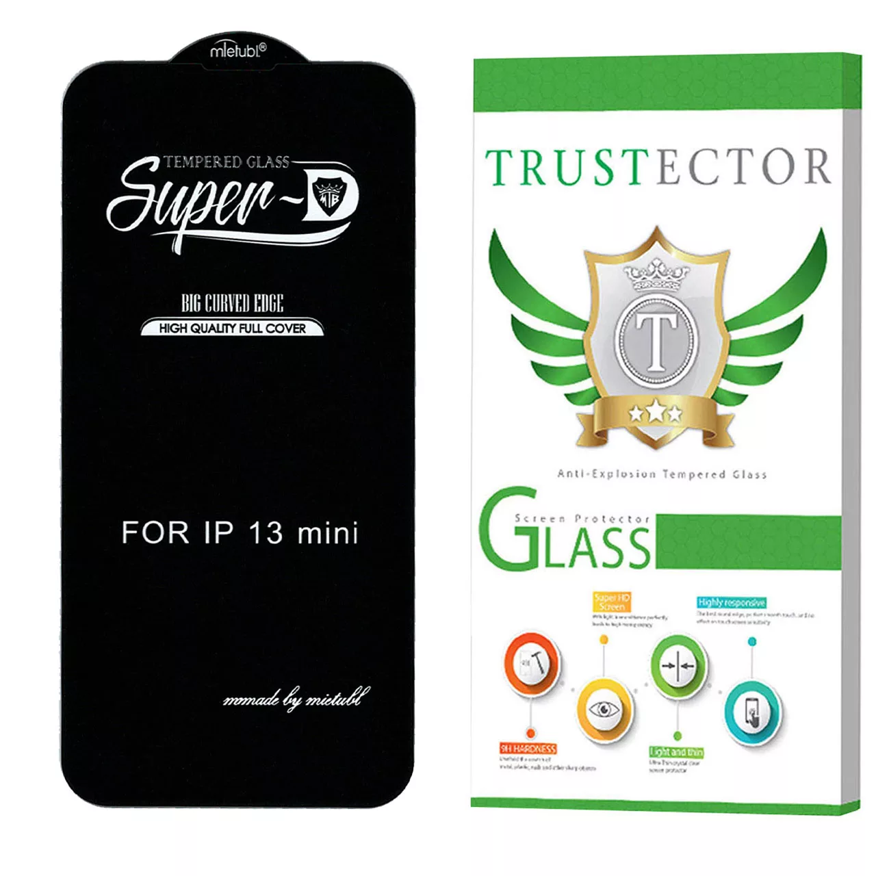 محافظ صفحه نمایش تراستکتور مدل SUTA مناسب برای گوشی موبایل اپل iPhone 13 mini