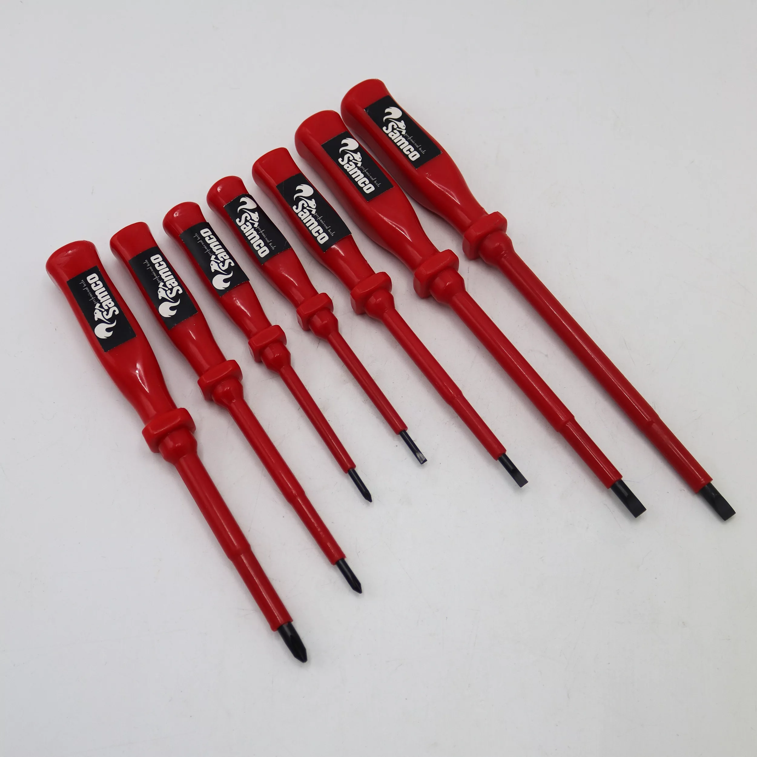 پیچ گوشتی سامکو مدل YP-AYEGH-FESHARGHAVI مجموعه 7 عددی