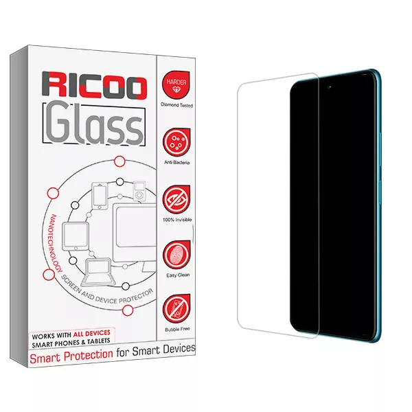 محافظ صفحه نمایش شیشه ای ریکو مدل Ricoo Glass MIX مناسب برای گوشی موبایل شیائومی Poco X3  X3 Pro  X3 GT  X3 NFC  X3 5G  F3 5G  F3  F3 Pro  F3 NFC  X4 5G