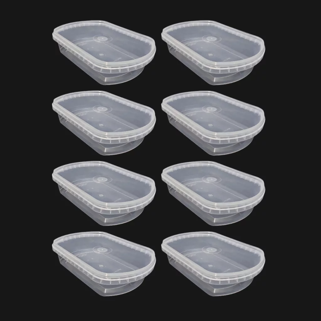 ظرف نگهدارنده مدل فریزری کد 1600cc مجموعه 8 عددی