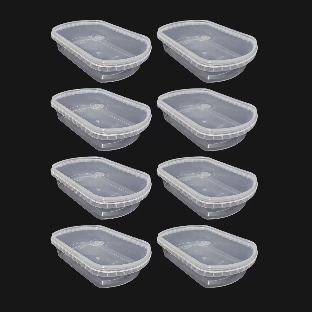 ظرف نگهدارنده مدل فریزری کد 1600cc مجموعه 8 عددی