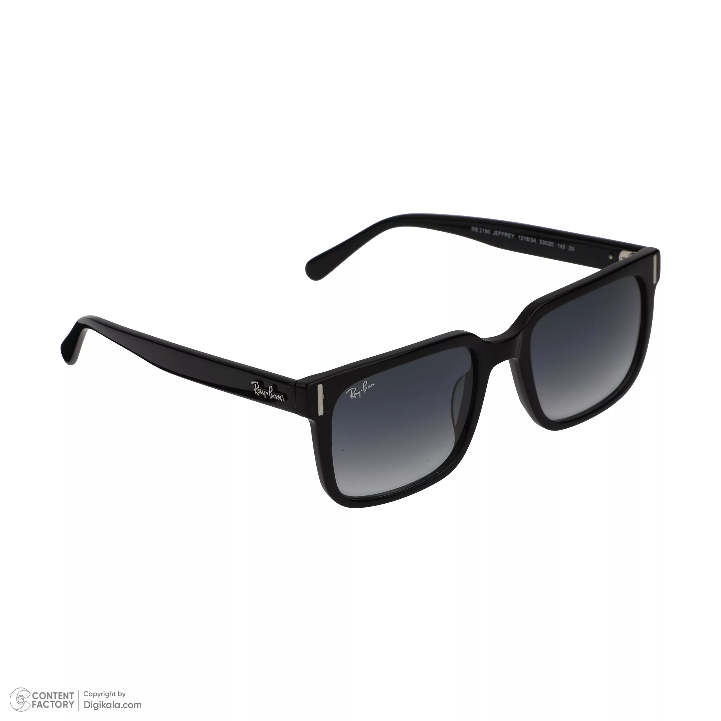 عینک آفتابی مستطیلی ری بن مدل 2190-1318/3A