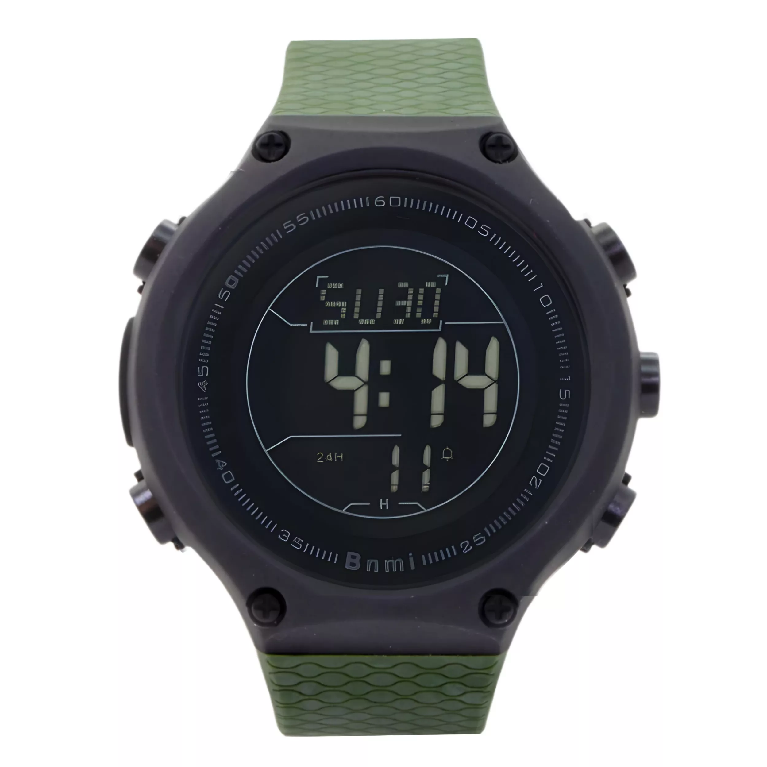ساعت مچی دیجیتال بنمی مدل کوارتز تک زمانه ضد آب بند پیو کرنومتر دار کد ۳