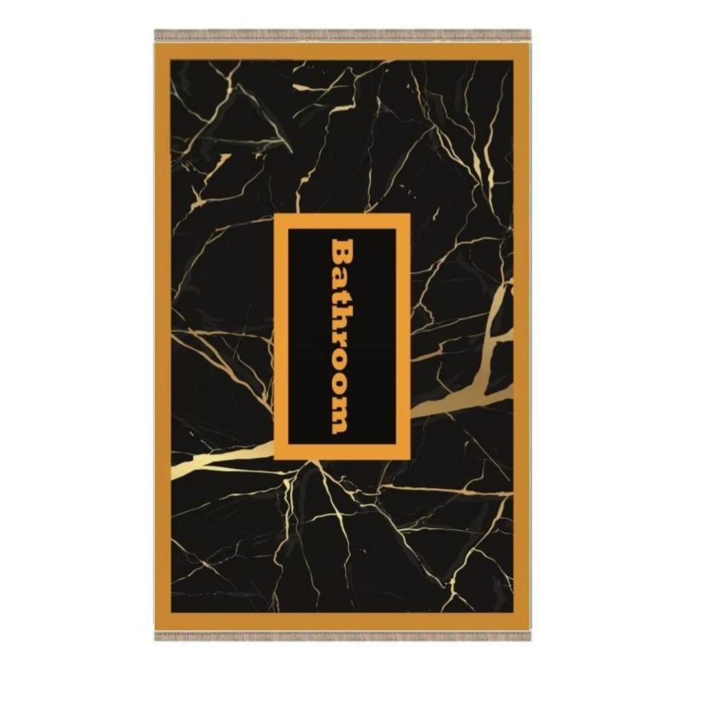 پادری طرح حمام ماربل کد 208 سایز 50×80 سانتی متر