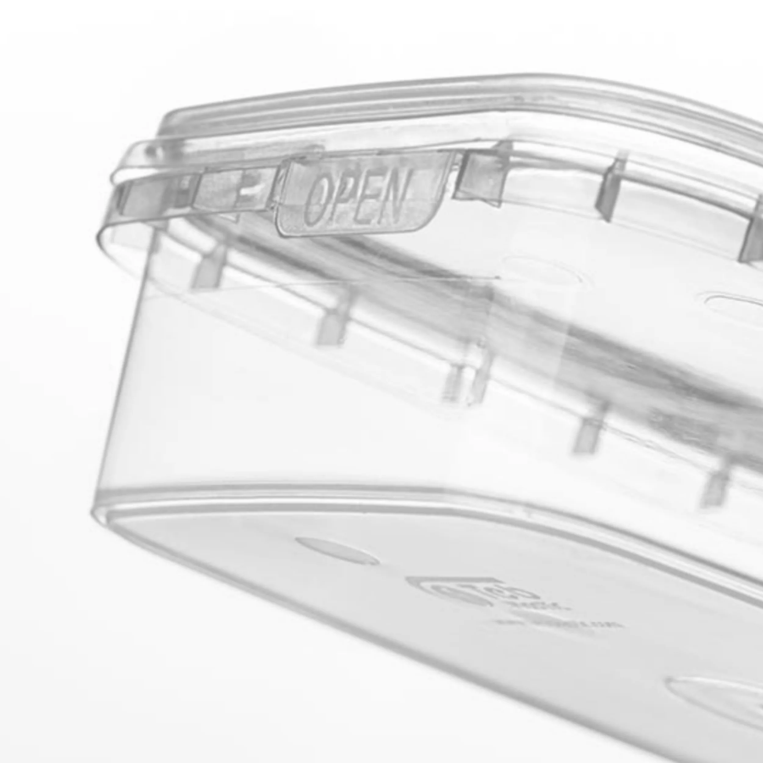 ظرف نگهدارنده طب پلاستیک مدل 400cc ماکروویوی بسته 20 عددی