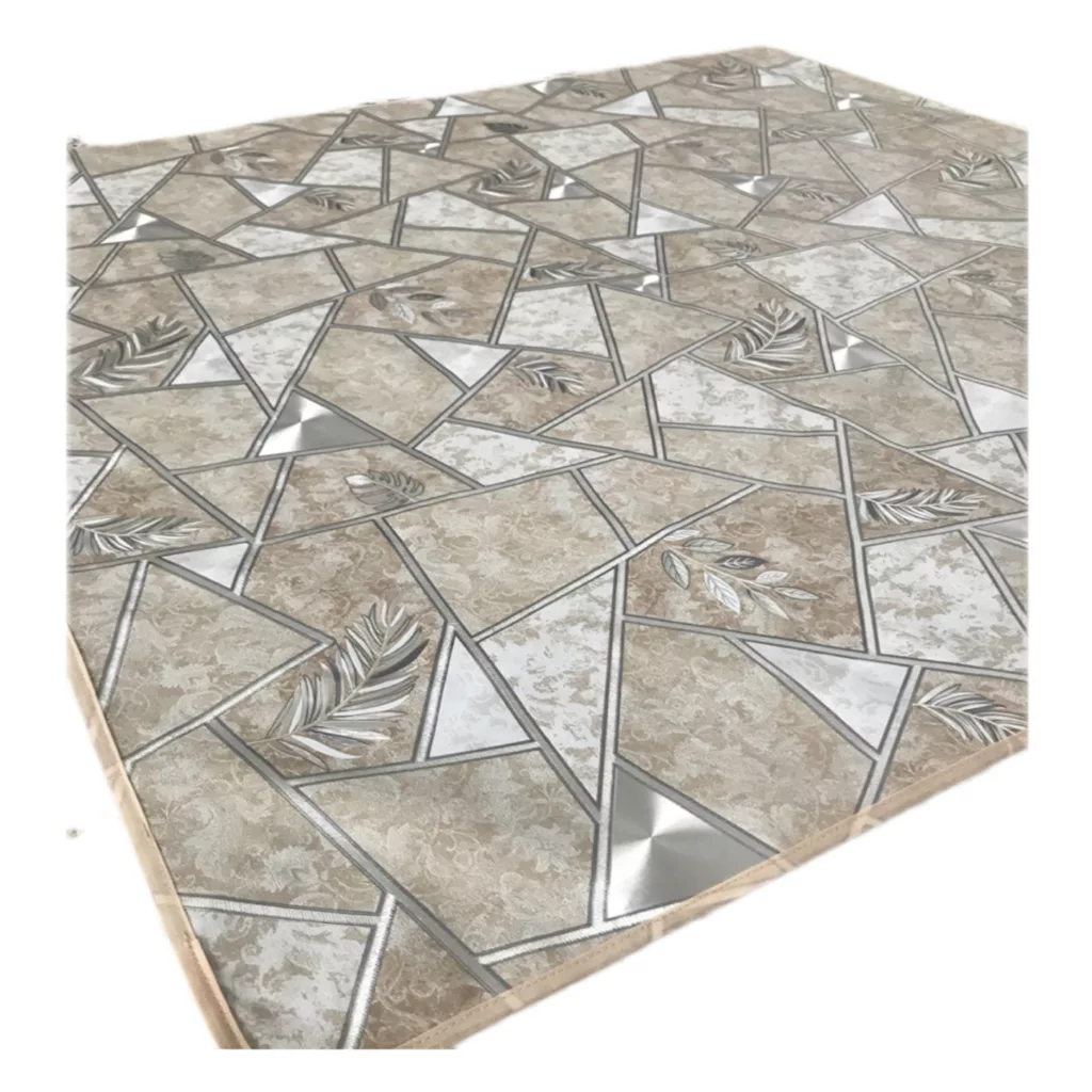 سفره 4 نفره مدل لوتوس پشت نخی کد 03