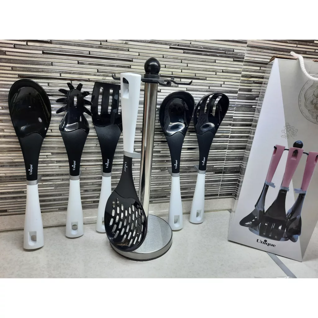 سرویس کفگیر و ملاقه 7 پارچه سام ست مدل 45156