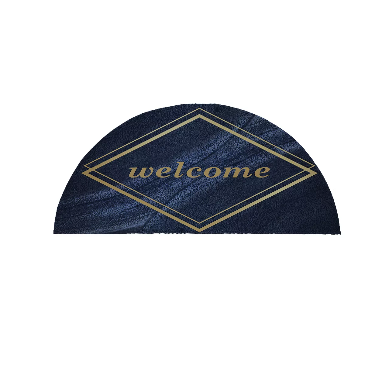 پادری مدل نیم دایره طرح Welcome کد 8406 سایز 90×45 سانتی متر