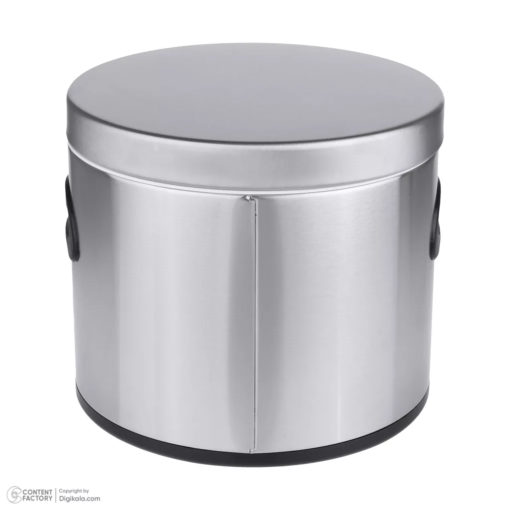 ظرف نگهدارنده بهازکالا مدل سطل قند تمام استیل بهازکالا کد16002063