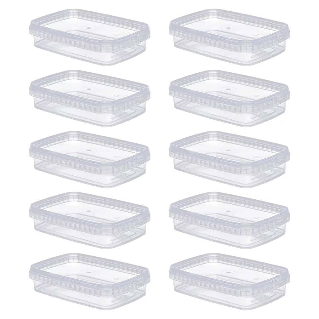 ظرف نگهدارنده مدل مایکروویوی 700 کد 4297 بسته 10 عددی