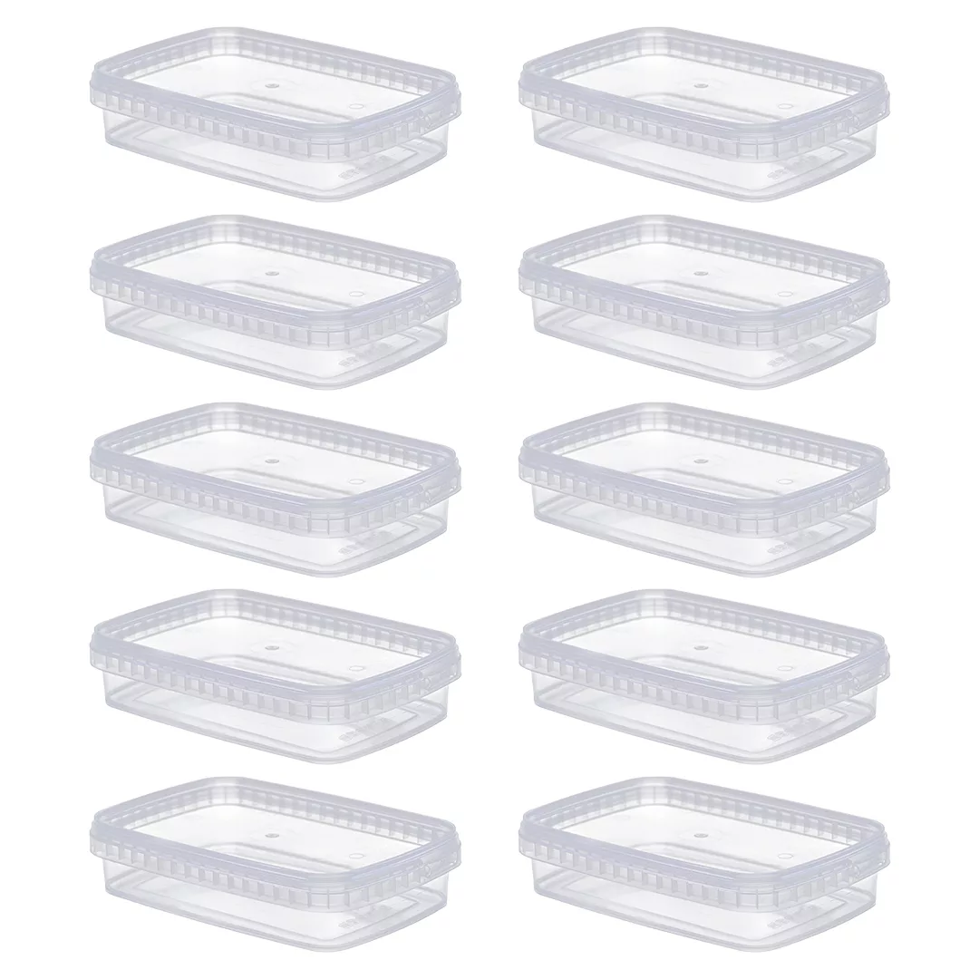 ظرف نگهدارنده مدل مایکروویوی 700 کد 4297 بسته 10 عددی