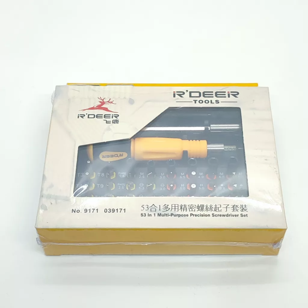 پیچ گوشتی و سری پیچ گوشتی  اردیر مدل 9171 مجموعه 53 عددی