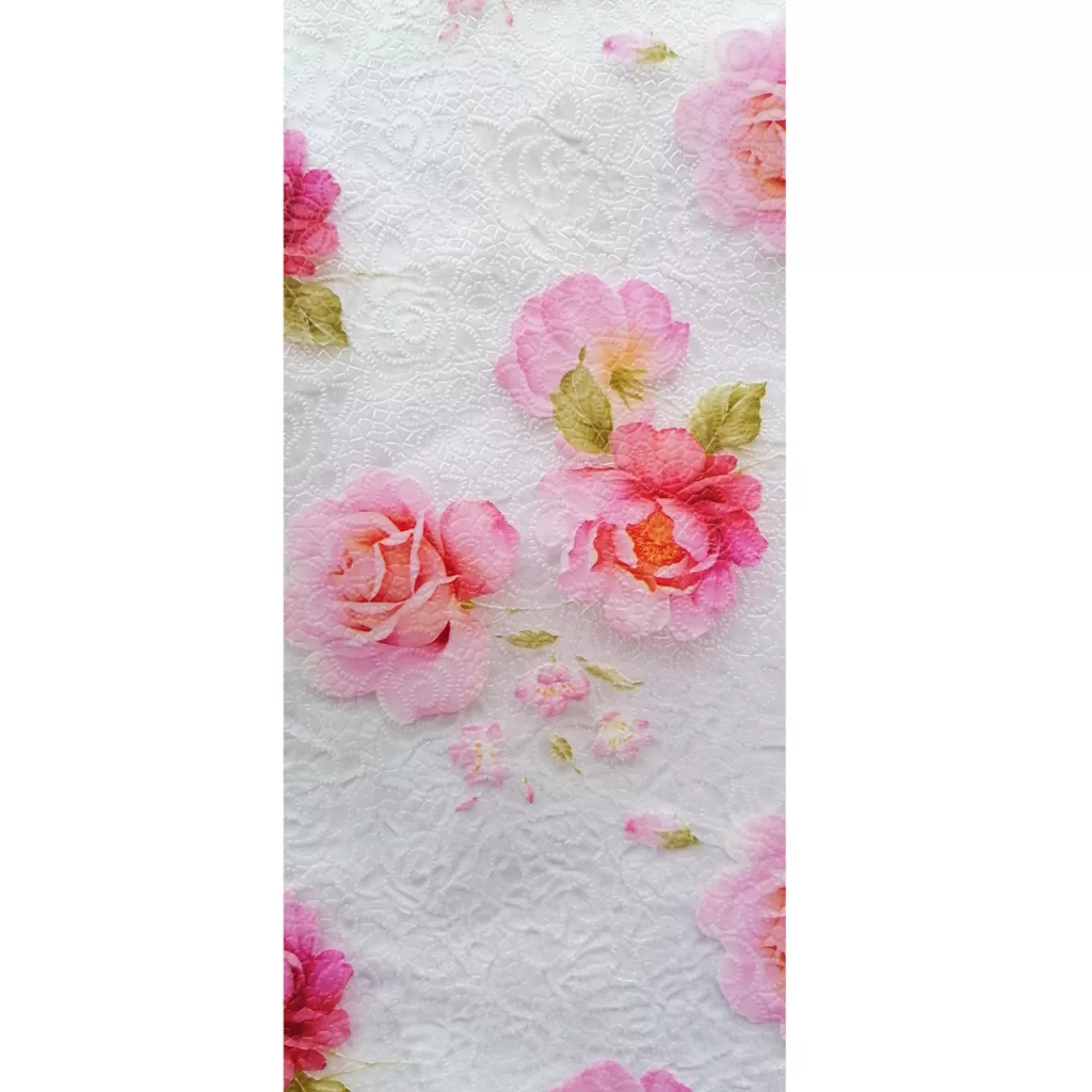 سفره 8 نفره طرح گل رز کد rozso21