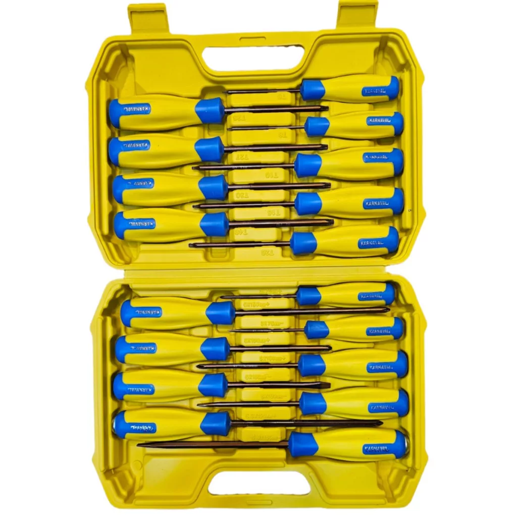 پیچ گوشتی كارناوال مدل 1881 بسته 18 عددی