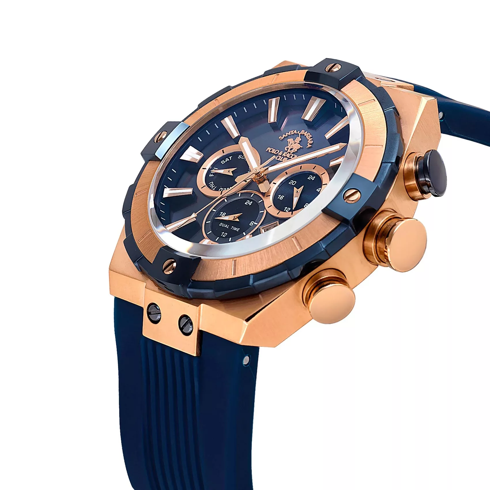 ساعت مچی عقربه‌ای کوارتز مردانه سانتا باربارا پولو راکت کلاب مدل SB.1.10510-8