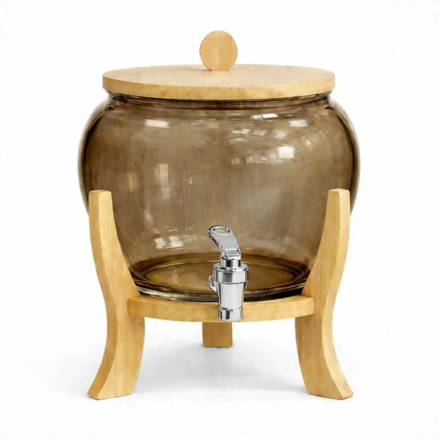 کلمن مدل شیشه‌ای اولگا گنجایش 4 لیتر