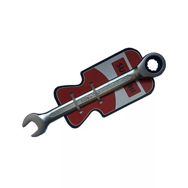 آچار یکسر جغجغه ای و یکسر رینگی سووبشی کد SST0012 سایز 12 میلی متر