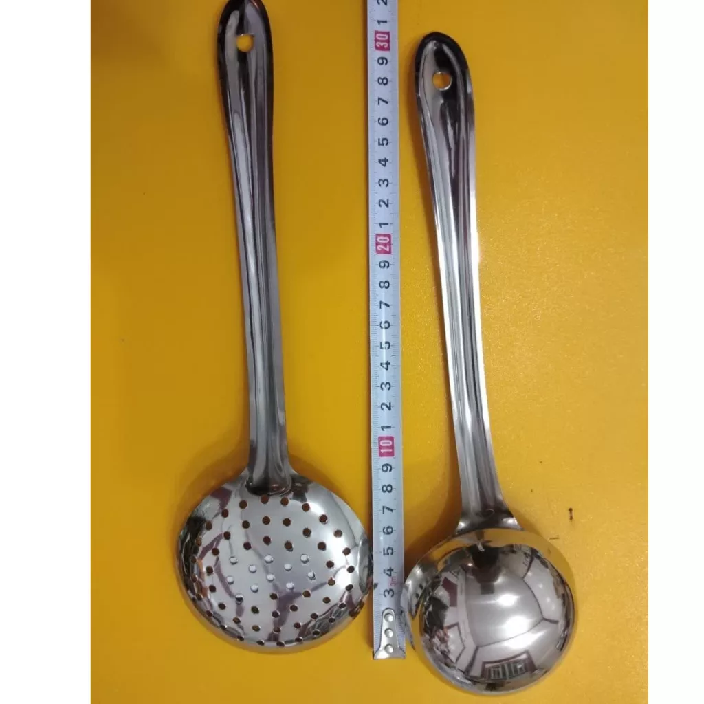 سرویس کفگیر و ملاقه 2 پارچه مدل هندي کد 4