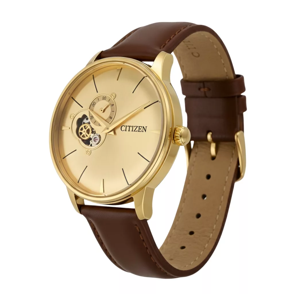 ساعت مچی عقربه‌ای کوارتز مردانه مدل لوکس اسپرت تک موتوره بند چرم کد C1