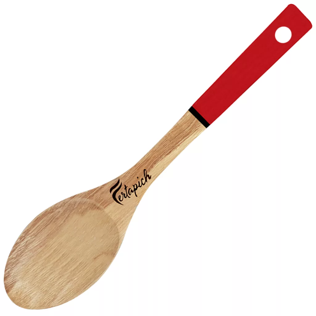 سرویس کفگیر و ملاقه 2 پارچه فرتاپیچ مدل چوبی کد 029