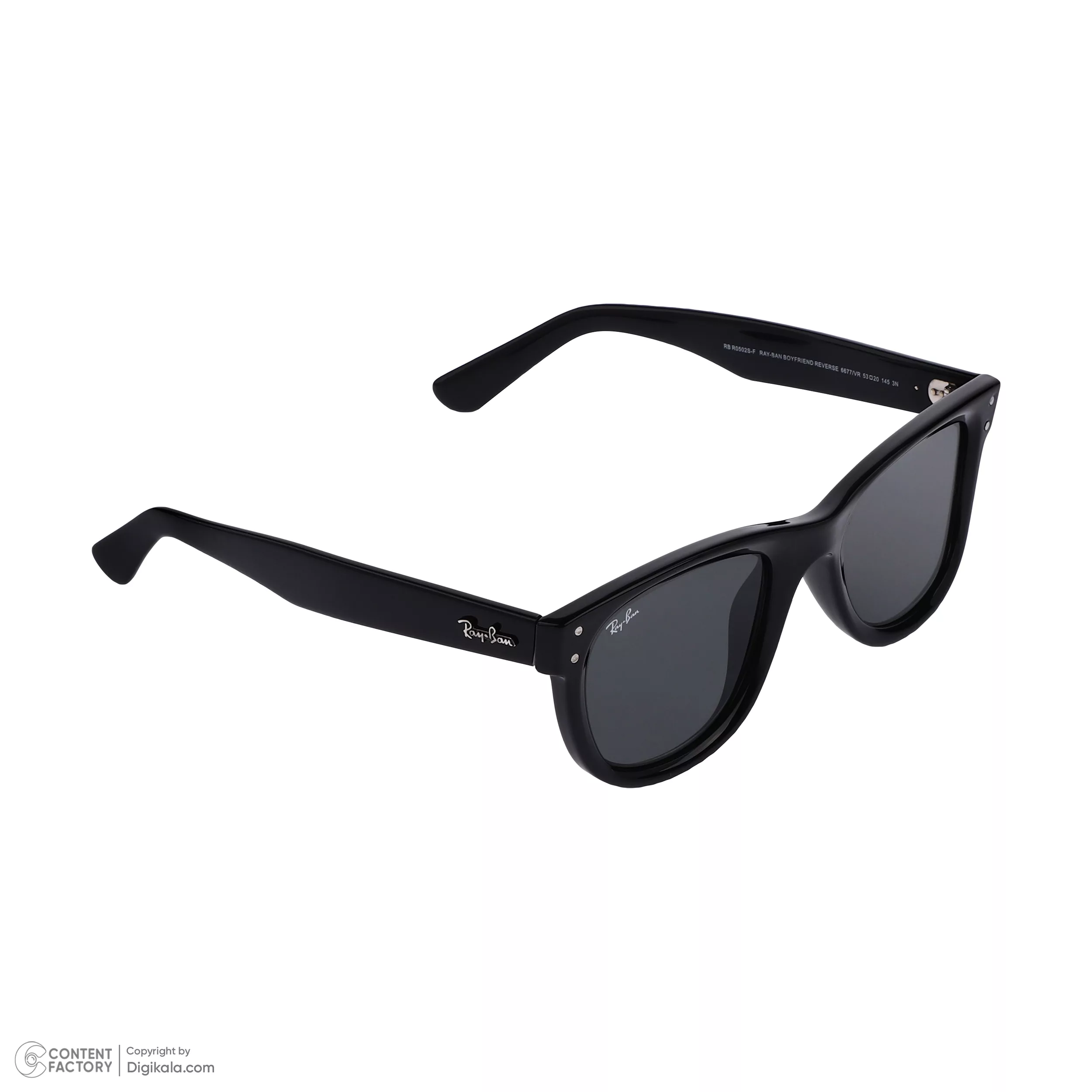 عینک آفتابی ویفرر (Wayfarer) ری بن مدل 0RBR0502S-F-6677-VR