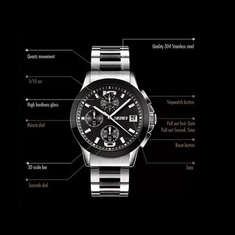 ساعت مچی عقربه‌ای کوارتز مردانه اسکمی مدل -